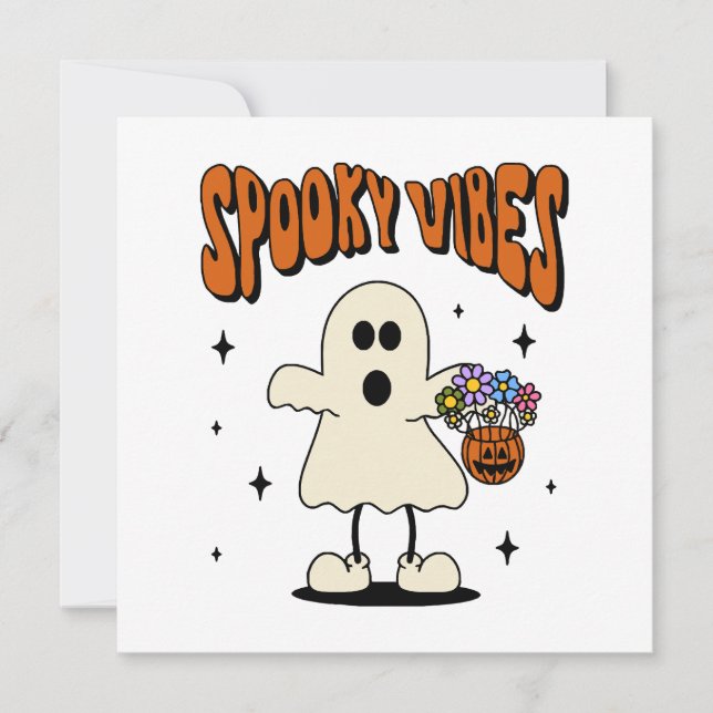 Spooky vibes ghost (Front)