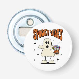 Spooky vibes ghost bottle opener