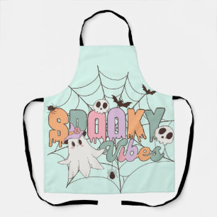 Spooky Vibes Halloween Apron
