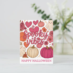 Spooky Vibes - Halloween Postcard