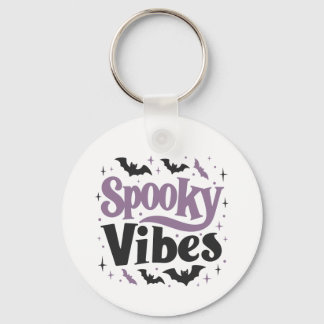 Spooky Vibes Keychain – Kawaii Halloween