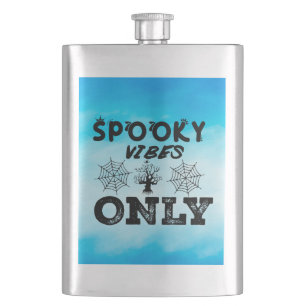 Spooky Vibes Only-67293 Hoodie Hip Flask