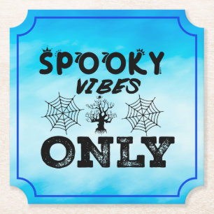 Spooky Vibes Only-67293 Hoodie Paper Coaster