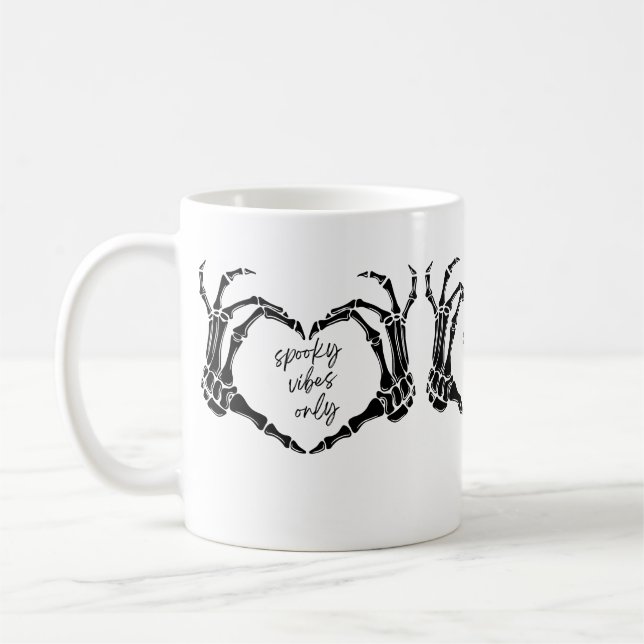 Spooky Vibes Only Coffee Mug (Left)