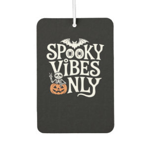 Spooky Vibes Only Halloween Sloth Oversized T-Shir Car Air Freshener