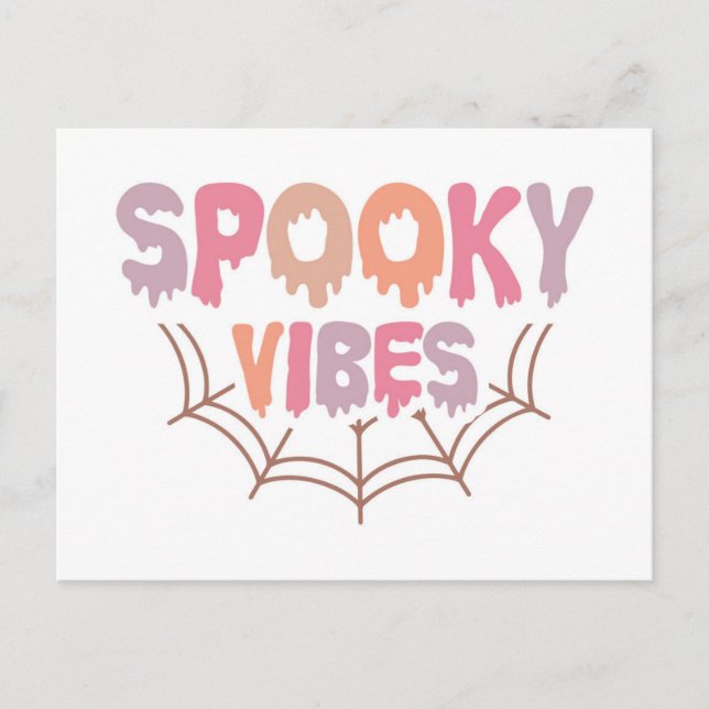 Spooky Vibes Postcard (Front)
