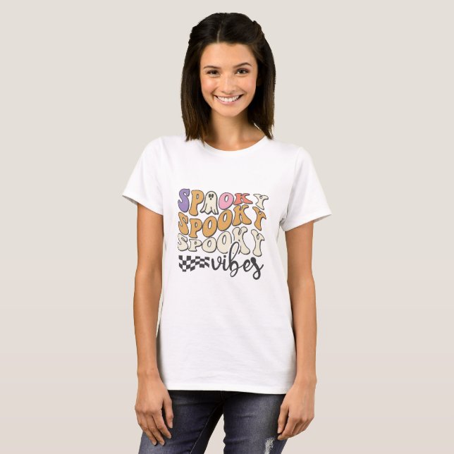 spooky vibes T-Shirt (Front Full)