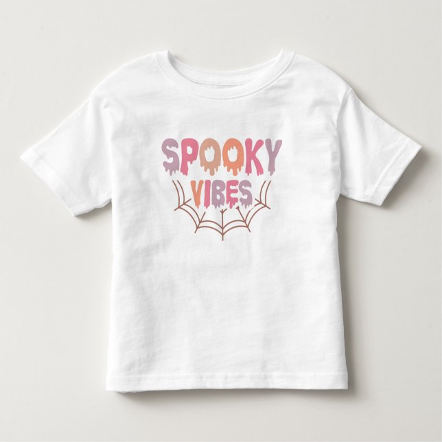 Spooky Vibes Toddler T-Shirt (Front)