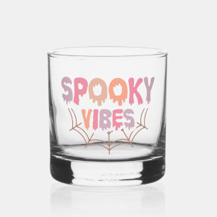 Spooky Vibes Whiskey Glass