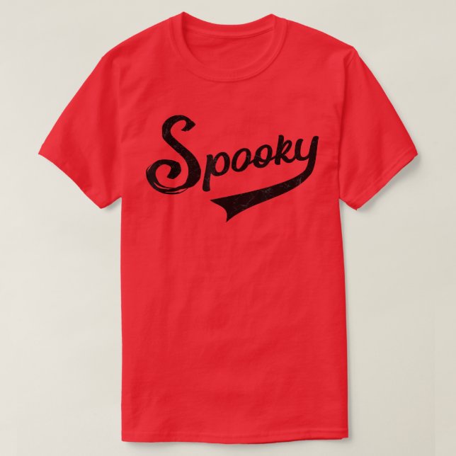 Spooky Vintage Halloween  T-Shirt (Design Front)