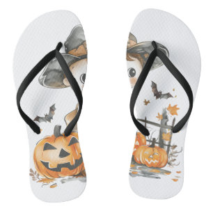 Spooky Western Fun Thongs