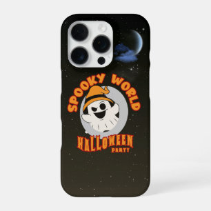 Spooky World Halloween Party iPhone 16 Pro Case