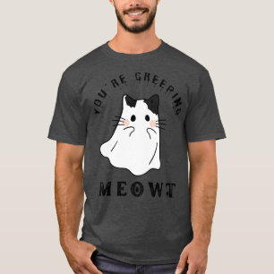 Spooky Yet Adorable Halloween Cat Lovers Delight Y T-Shirt