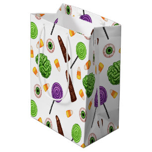 Spooky Zombie Halloween Fun Medium Gift Bag