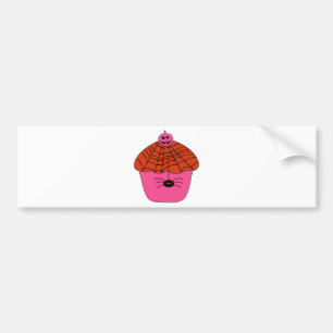 Spookylicious Halloween Cupcake Bumper Sticker