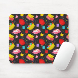 Spools Sewing Threads Pins Blankets Seamstress Mouse Pad