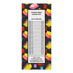 Spools Sewing Threads Pins Blankets Seamstress Rack Card