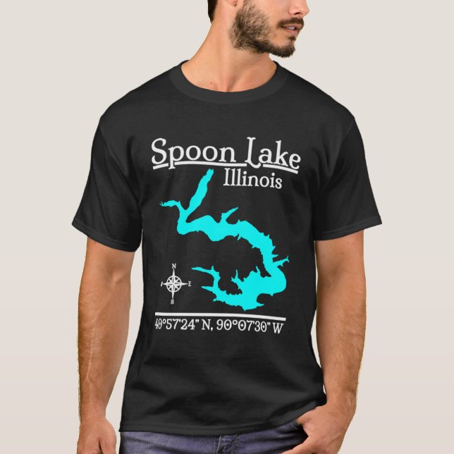 Spoon Lake Illinois  1 T-Shirt (Front)