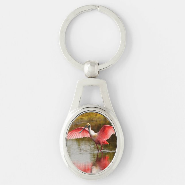 spoonbill key ring (Front)