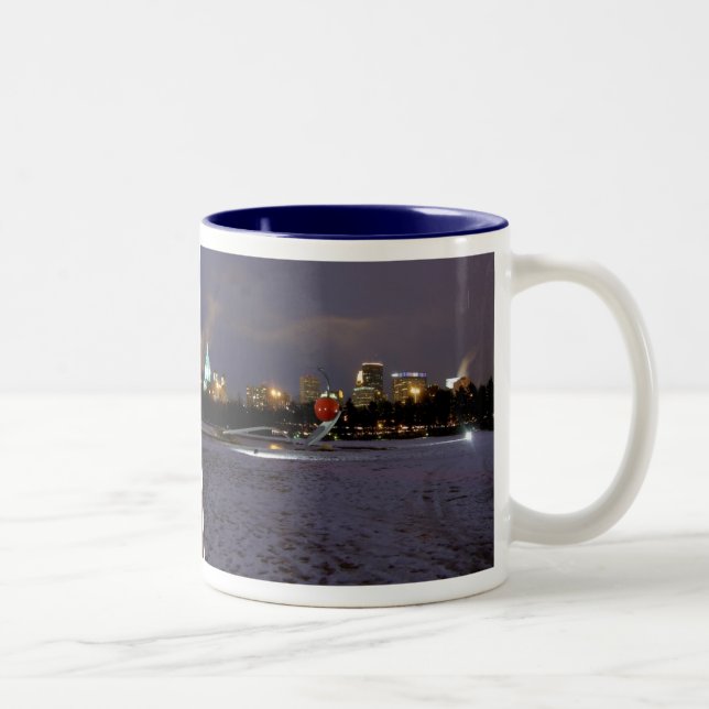 Spoonbridge and Cherry Two-Tone Coffee Mug (Right)
