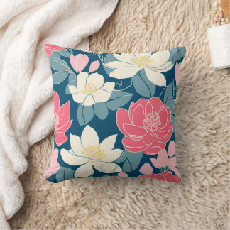 Spoonflower fabric cushion