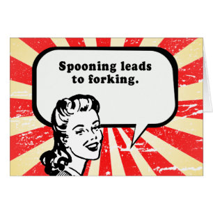 SPOONING LEADS TO FORKING