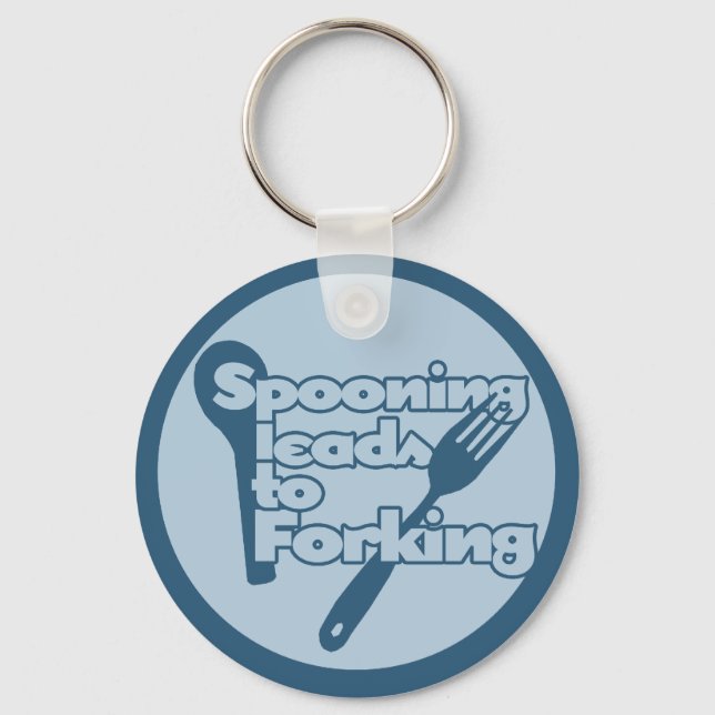 Spooning leads to forking key ring (Front)
