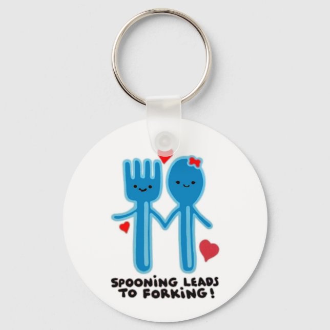 SPOONING LEADS TO FORKING KEY RING (Front)