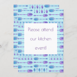 Spoons Kitchen Event Invitation