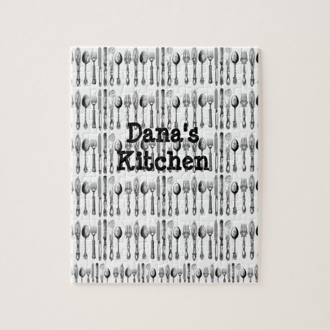 Spoons Utensils Jigsaw Puzzle Daisy (Vertical)