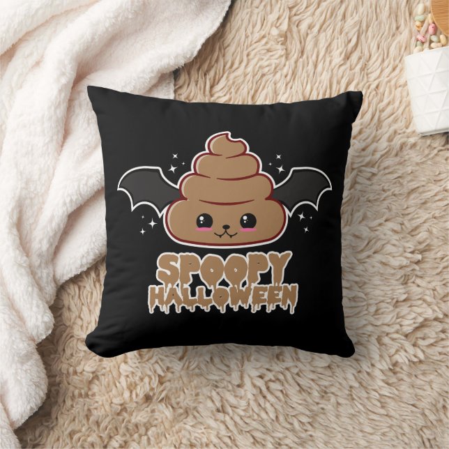 Spoopy Halloween Kawaii Cushion (Blanket)