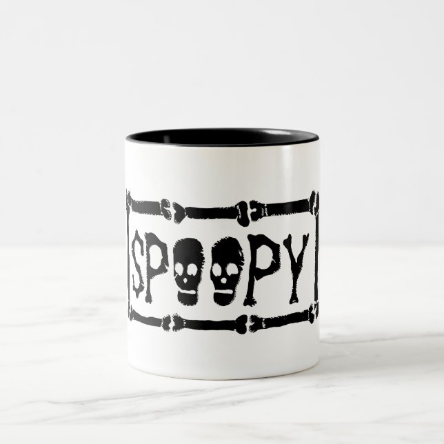 SPOOPY Mug - Inspired by the coffee&tea fandom (Center)