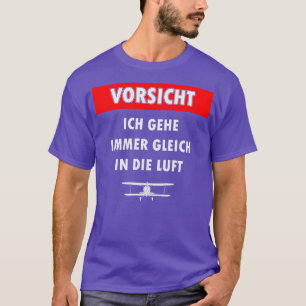 Sport Aeroplane Pilot Sailing Flying Plane Pilots T-Shirt