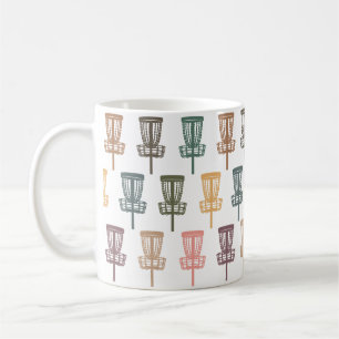Sport Art Drinkware Retro Disc Golf Lover Art Gift Coffee Mug