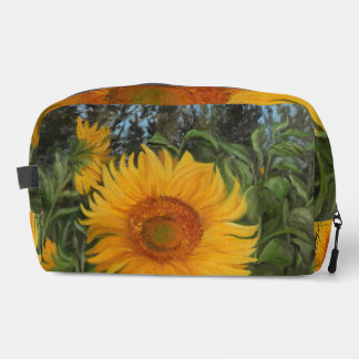 Sport backpack with giant sunflower