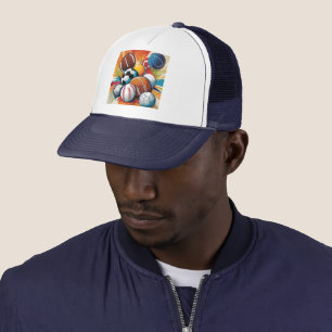 Sport Balls Trucker Hat
