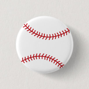 Sport Baseball / Softball 3 Cm Round Badge