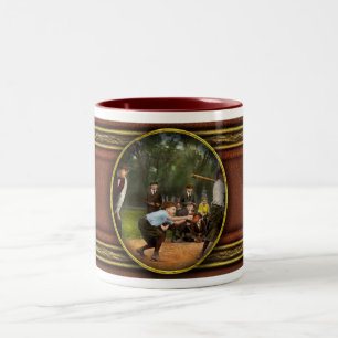 Sport - Baseball - Strike one 1921 Two-Tone Coffee Mug