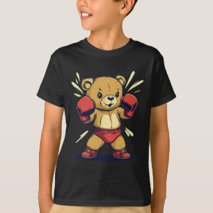 Sport Bear Outfit For And Boxing Gloves Lovers T-Shirt