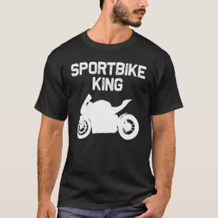 Sport Bike Men Dad Racing Biker Motorbike Rider T-Shirt