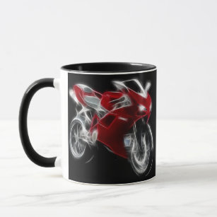 Sport Bike Racing Motorcycle Mug
