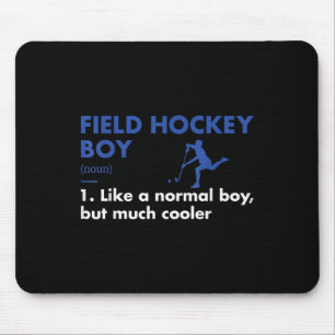 Sport Boy Definition Field Hockey Mouse Pad