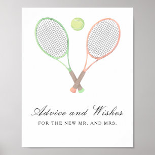 sport bridal - Advice and Wishes for Newlyweds Poster