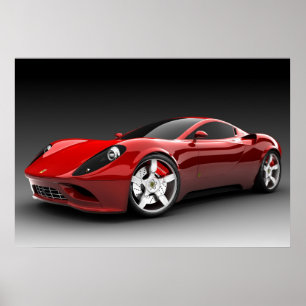 Sport car 40 poster