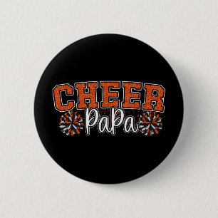 Sport Cheer Dad Proud Cheer Papa My Favourite Chee 6 Cm Round Badge