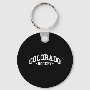 Sport Colorado Hockey Key Ring