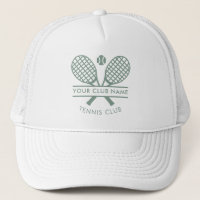 Sport Country Club Name Tennis Icons Sage Green