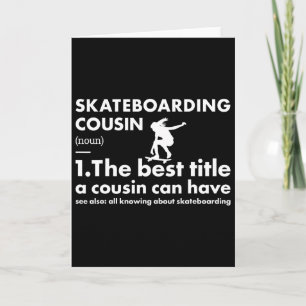 Sport Cousin Definition Skateboarding  Card