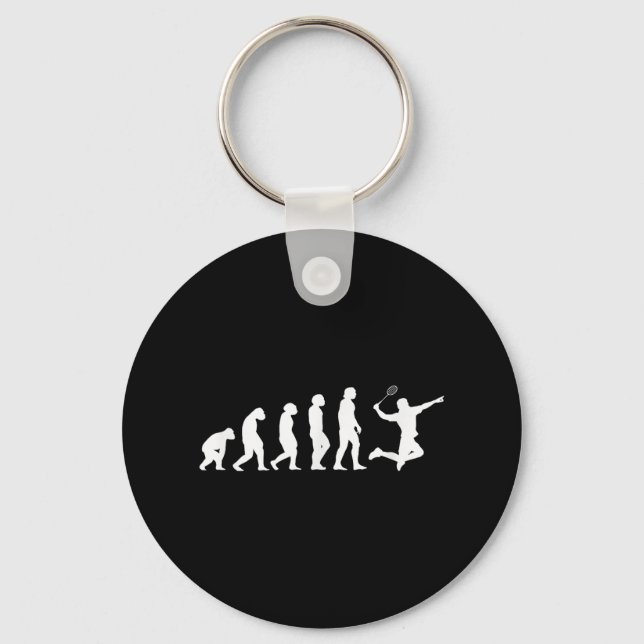 Sport Evolution Badminton  Key Ring (Front)