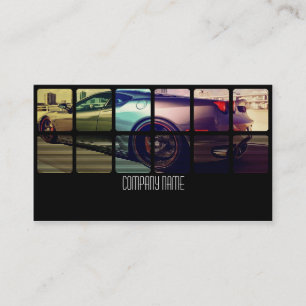 Sport Exotic Car in Different Colours Business Card